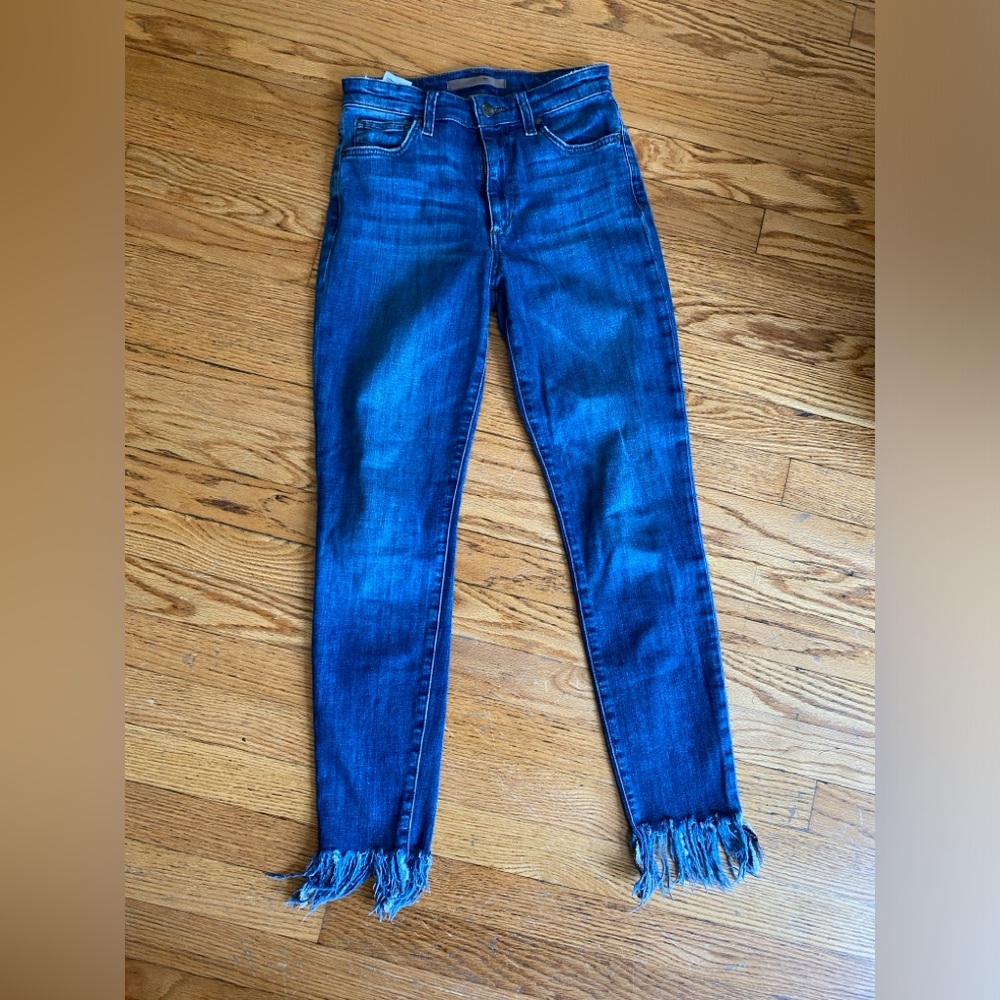 Joe's Jeans Blue The Charlie High Rise Skinny Ankle Jeans